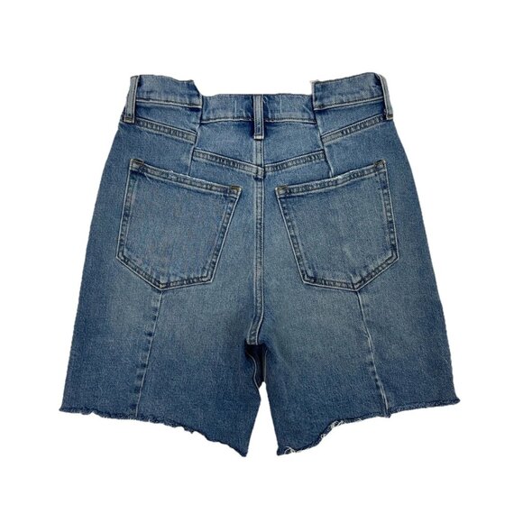 Abercrombie & Fitch The 7" Dad Short High Rise Medium Wash - 27 / 4 - Picture 4 of 8